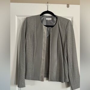 Calvin Klein Gray Women's Blazer